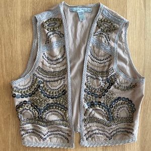 American Rag Very Unique Blingy Vest